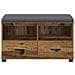 Panca per ingresso con cuscino Legno vecchio 80 x 38 x 46 cm - Foto miniatura 6