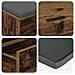 Panca per ingresso con cuscino Legno vecchio 80 x 38 x 46 cm - Foto miniatura 9