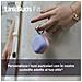 Custodia per LinkBuds Fit - Anello Easy Clip-On, Personalizza le tue cuffie, Solo per LinkBuds Fit - Ash Blue - Foto miniatura 2