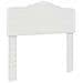 Struttura del letto Bianco 90 x 190 cm Legno Ingegnerizzato - Foto miniatura 7