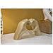 Scultura Lover In Resina Oro: Coppia Di Amanti - Foto miniatura 6