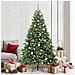 Albero di Natale artificiale con 300 LED Verde 210 cm PE e PVC - Foto miniatura 2