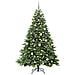 Albero di Natale artificiale con 300 LED Verde 210 cm PE e PVC - Foto miniatura 3
