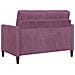 Set di Divani con Storage 2 pz Viola Poliestere - Foto miniatura 4