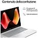 E4FB5EA laptop Copilot+ PC Intel Core Ultra 7 Computer portatile 43,9 cm (17.3") Full HD 16 GB DDR5-SDRAM 512 GB SSD Wi-Fi 6 (802.11ax) Windows 11 Home Grigio, Argento - Foto miniatura 12