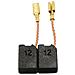 Spazzole di carbone per DeWalt DW456B Tipo 2 - 6,4 x 10 x 14 mm - coppia - Foto miniatura 1