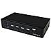 Switch Commutatore KVM a 4 Porte DisplayPort con Hub per periferiche USB 3.0 - 4K - Foto miniatura 1