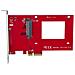 " Scheda Adattatore PCI Express ad U. 2 NVMe SSD - SFF-8639 da 2,5"" PCIe 3.0 x4" - Foto miniatura 6