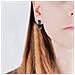 Orecchini Morellato Gemma Argento 925% Cristalli Cat Eye Sakk26 - Foto miniatura 2