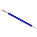 Motta Penna Latte Art Acciaio Inox 18 / 10 Professionale Gomma Rossa / blu Made In Italy - Blu - Foto miniatura 1