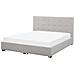 Letto La Rochelle Con Box Grigio Chiaro 180x200cm - Foto miniatura 7