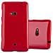 Custodia Compatibile Con Nokia Lumia 625 In Jelly Rosso - Coperchio Protettivo In Silicone Tpu Flessibile - Foto miniatura 3