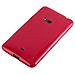Custodia Compatibile Con Nokia Lumia 625 In Jelly Rosso - Coperchio Protettivo In Silicone Tpu Flessibile - Foto miniatura 5