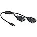 Adattatore USB Type-C per 2 x seriale RS-232 DB9 con protezione ESD 15 kV - Foto miniatura 1