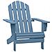 Sedia Giardino Adirondack in Legno Massello di Abete Blu - Foto miniatura 1