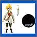Seven Deadly Sins Action Figure Meliodas 18 Cm - Foto miniatura 2