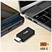 Adattatore Da Usb-a Femmina A Usb-c Maschio Ultra-compatto Grigio Antracite - Foto miniatura 10