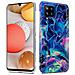 Custodia Compatibile Con Samsung Galaxy A42 In Marmo Rosa Blu No. 17 - Coperchio Protettivo In Silicone Tpu Con Motivo A Mosaico - Foto miniatura 6