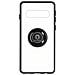 Cover Samsung Galaxy S10 Bimateria Anello Metallico Supporto Nera - Foto miniatura 1
