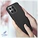 Cover Per Honor X8 4g In Silicone Semi-rigido Soft-touch Nera - Foto miniatura 4