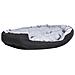 Cuscino Per Cani Reversibile Lavabile Grigio Nero 150x120x25 Cm - Foto miniatura 6