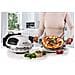 918 Forno Pizza - Pizza in 4 minuti - Piastra in pietra refrattaria con trattamento antiaderente - Temperatura max 400° - 1200 Watt - Timer 30’ - Bianco - Foto miniatura 6
