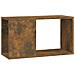 Mobile Porta Tv Rovere Fumo 60x24x32 Cm In Legno Multistrato - Foto miniatura 2