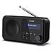 Radio Portatile Digitale Tokyo con DAB+, DAB, e FM con RDS Bluetooth Colore Nero - Foto miniatura 2