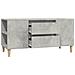 Mobile Per Tv Grigio Cemento 102x44,5x50 Cm Legno Multistrato - Foto miniatura 2