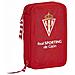 Plumier Doppio Real Sporting De Gijón Rosso (28 Pcs) - Foto miniatura 1