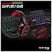 Pack Pro Gamer Hunters Tastiera, Mouse, Tappetino, Cuffie E Adattatore, Nero - Foto miniatura 5