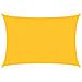 Vela Parasole 160 G /m Rettangolare Giallo 3,5x4,5 M In Hdpe - Foto miniatura 1