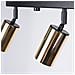 Lampada Da Soffitto Winx 4l Nero /oro Sl. 1387 - Moderno Lampade Da Soffitto Oro Nero 18.5x82x6 Cm - Foto miniatura 6