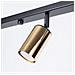 Lampada Da Soffitto Winx 4l Nero /oro Sl. 1387 - Moderno Lampade Da Soffitto Oro Nero 18.5x82x6 Cm - Foto miniatura 8