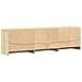 Mobile Porta TV con LED Rovere Sonoma 180x34x50cm in Truciolato - Foto miniatura 8