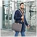 Ultra Lightweight 35,8 cm (14.1") Borsa con caricamento dall'alto Antracite, Beige - Foto miniatura 8