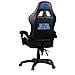 SGPN0001 sedia per videogioco Poltrona per gaming Seduta imbottita Nero, Blu - Foto miniatura 21