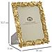 Portafoto Olistic 21 - Oro - Poliresina - 26x2x30,7 Cm - Foto miniatura 6