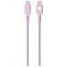 Cavo Di Ricarica E Trasferimento Usb-c /usb-c 3a Power Delivery 60w 1,2m, Rosa - Foto miniatura 3