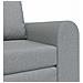Divano Letto 2-in-1 Grigio Chiaro 98x71x83 cm Tessuto - Foto miniatura 8