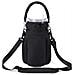 Borsa A Tracolla Da Esterno Per Borraccia: Porta Borraccia Portatile E Versatile Black - Foto miniatura 1