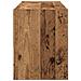 Scarpiera Impilabile Legno Antico 89,5x30x40 cm - Foto miniatura 5