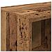 Scarpiera Impilabile Legno Antico 89,5x30x40 cm - Foto miniatura 7