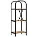 Libreria rovere artigianale 40 x 30 x 109 cm Legno multistrato - Foto miniatura 7