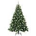 Albero di Natale artificiale con 300 LED Verde 210 cm PE e PVC - Foto miniatura 4