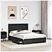 Letto con Contenitore Nero 140 x 190 cm Legno multistrato - Foto miniatura 3