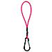 Set Da 10 Mini Cavi Elastici - Cinghie Elastiche Da 25 Cm Con Moschettone Rose Red - Foto miniatura 3