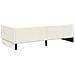 Struttura Letto Angolare con Materasso 2 pcs Crema Velluto - Foto miniatura 9