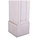 Cornice Per Camino In Legno Intagliato Bianco 100x20x110h - Foto miniatura 6