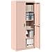 Armadio Rosa 80 x 40 x 180 cm Acciaio - Foto miniatura 3